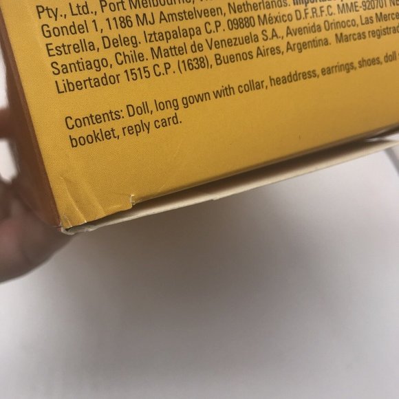 1995 Bob Mackie Goddess of the Sun Barbie Doll NRFB - Picture 14 of 16